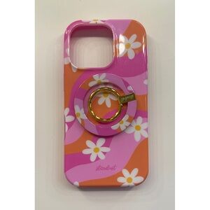 Stardust by Allie Groovy Gal iPhone 16 Pro MagSafe case and matching grip.
